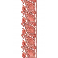 Leaf Border Embroidery Design 25330
