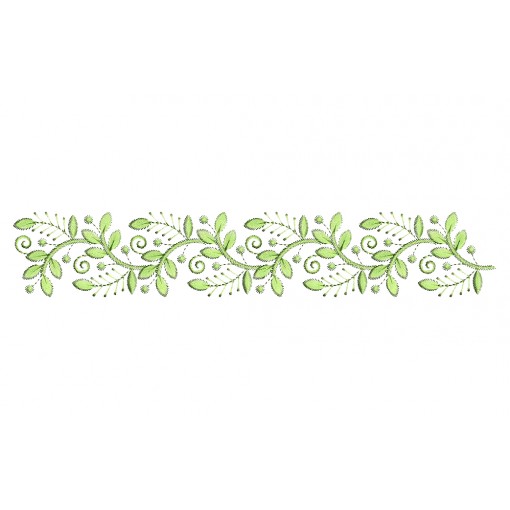 Leaf Stitch Embroidery Lace