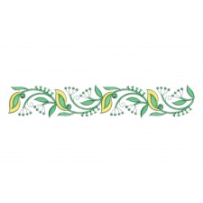 Long Skirt Embroidery Design