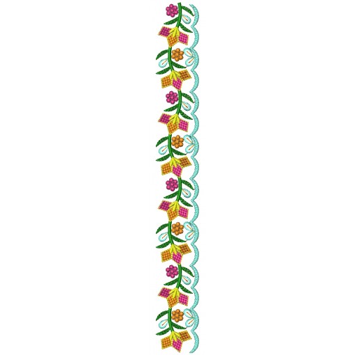Machine Embroidery Cutwork Border Designs 26242