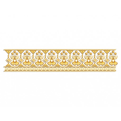 Machine Embroidery Lace Design