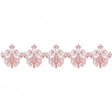 Machine Embroidery Saree Border Design