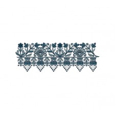 Maxi Skirt Embroidery Lace