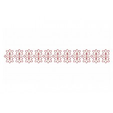 Mepal Leaf Embroidery Design