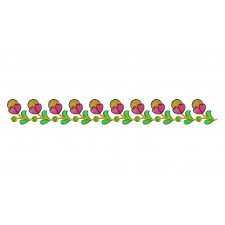 Mini Flower Vine Lace Embroidery