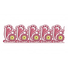 Pakistani Velvet Suits Top Embroidery Design