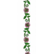 Pink Rose Lace Embroidery Designs 25654