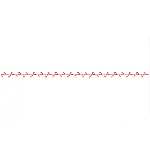 Red Leaf Embroidery Design