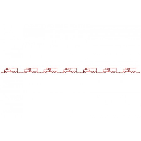 Red Truck Embroidery Design