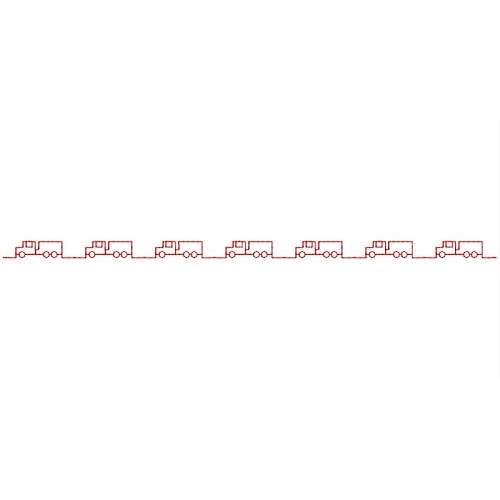 Red Truck Embroidery Design