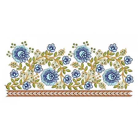 Russian Floral Pattern Embroidery