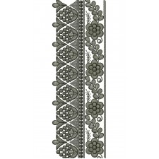 Saree Border Embroidery Design 25443