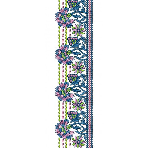 Saree Lace Embroidery Design 26148