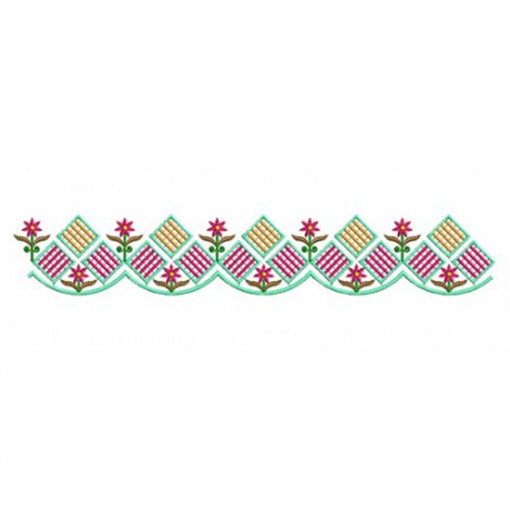 Traditional Saree Lace Embroidery Pattern Traditional Saree Lace Embroidery Pattern