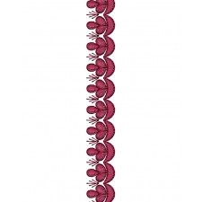 Scarf Lace Embroidery Design 25427
