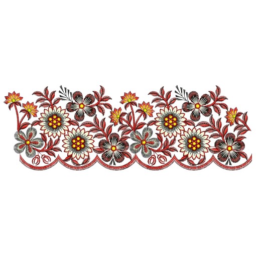 Machine Embroidery Cutwork Lace