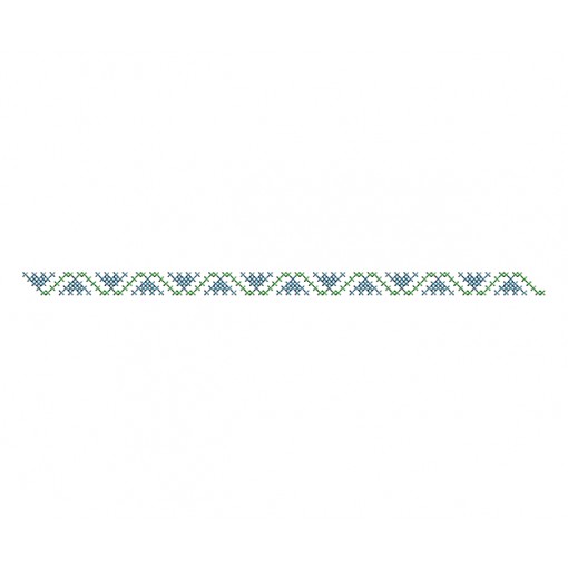 Simple Cross Stitch Embroidery Pattern