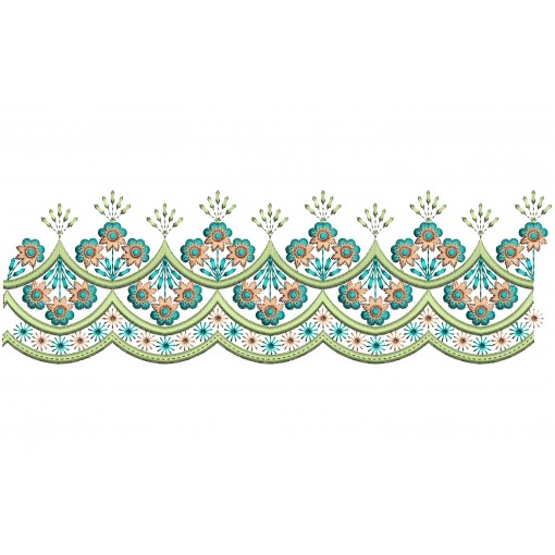 Simple Cutwork Embroidery Design