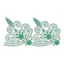 Spring Flower Embroidery Design