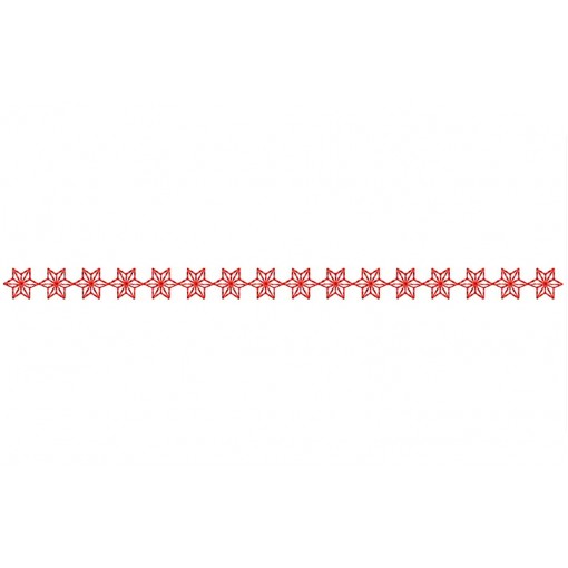 Star Border Embroidery