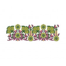 Table Cloth Cross Stitch Embroidery Design