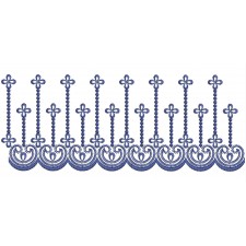Table Cloth Cutwork Embroidery Design