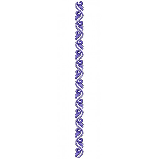 Thin Embroidery Lace Machine Design 25873