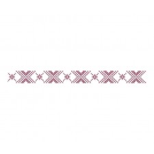 Ukrainian Ethnic Style Cross Stitch Embroidery Design