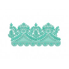 Vintage Embroidery Border For Room Curtain