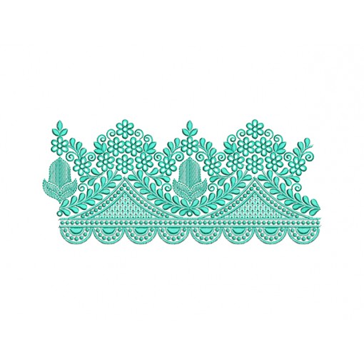 Vintage Embroidery Border For Room Curtain
