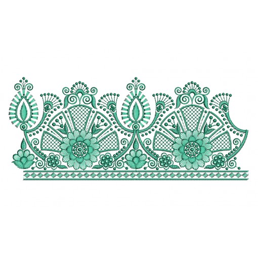 Vintage Embroidery Lace Pattern