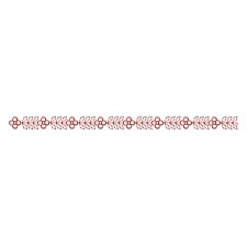 Vintage Redwork Pattern