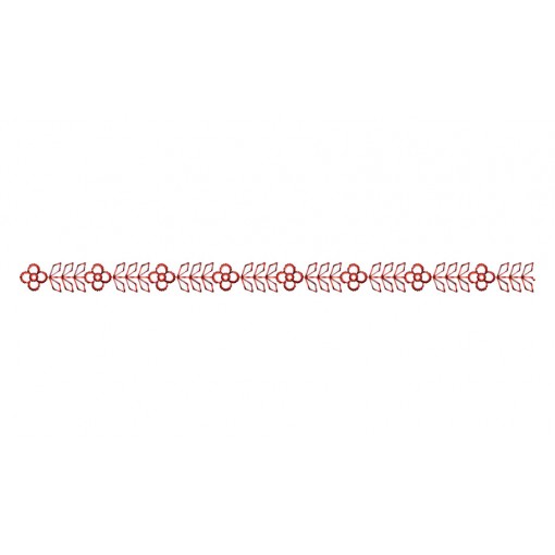 Vintage Redwork Pattern