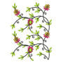 Abstract Flower Lace Embroidery Design 25268