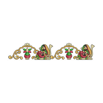Baraat Embroidery For Bridal Blouse