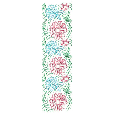 Beautiful Floral Embroidery Lace Design 26393