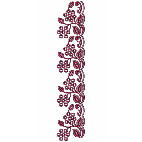 Beautiful Leaf Lace Embroidery Designs 25651