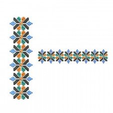 Bulgarian Folk Border Embroidery Design Bulgarian Folk Border Embroidery Design