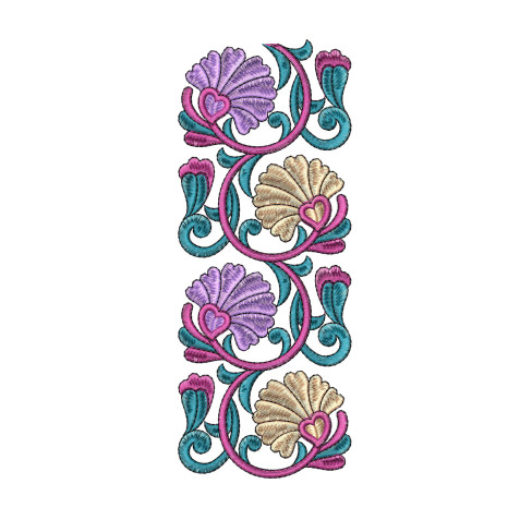 Buy Lace Fabric Embroidery Design Online