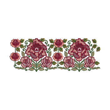 Cross Stitch Border For Home Decor