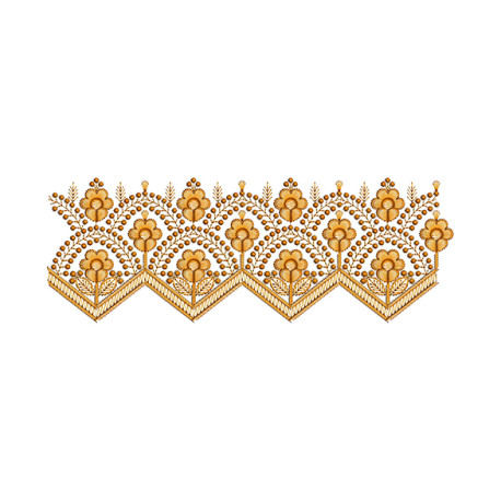 Cutwork Embroidery For Islamic Dress
