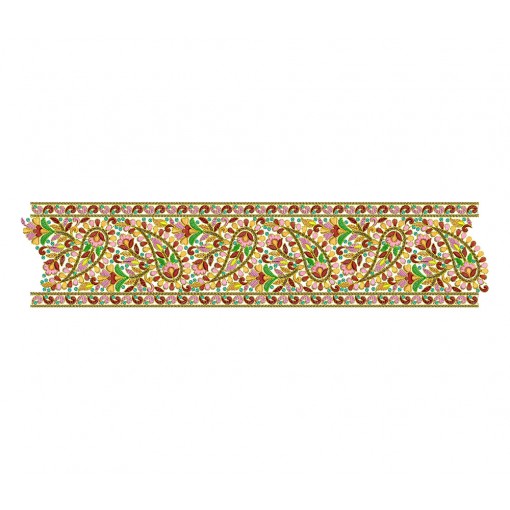 Decorative Indian Style Lace Embroidery
