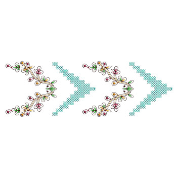 Easy Cross Stitch Embroidery Design