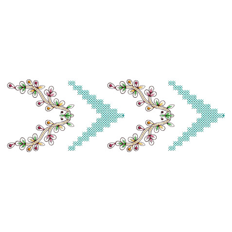 Easy Cross Stitch Embroidery Design