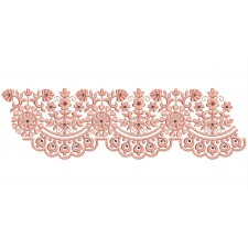 Elegant Vintage Lace Embroidery Design
