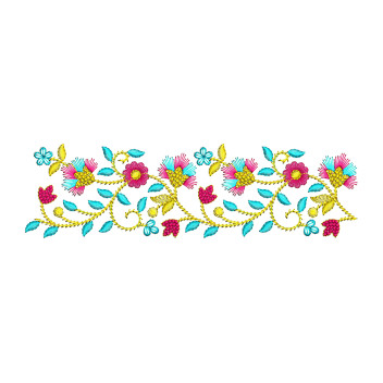 Embroidery Design For Cotton Umbrella