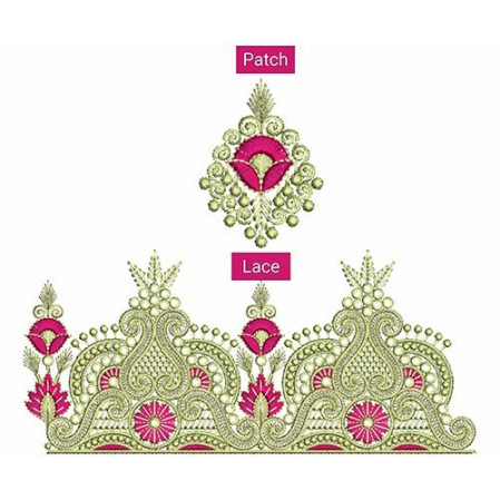 Embroidery Lace For Curtain