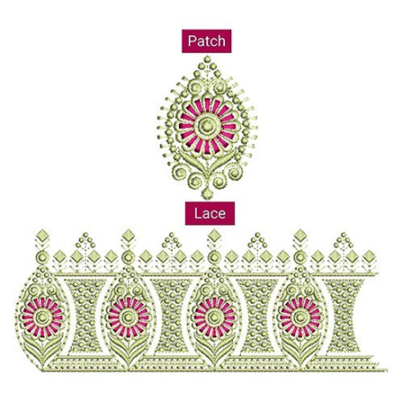 European Aristocratic Style Embroidery Lace