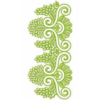Flower Bokeey Lace Embroidery Designs 25547