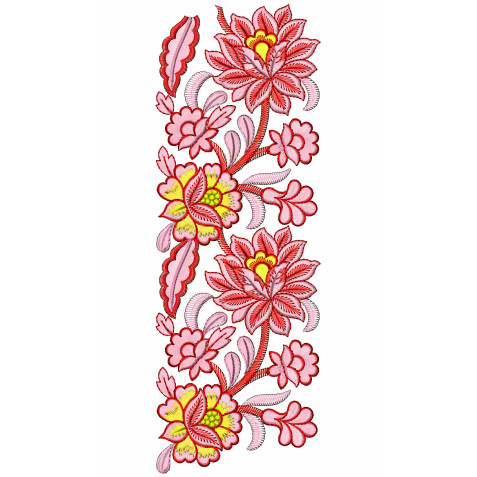 Flowers Lace Embroidery Designs 25519